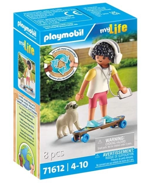 Set figurine băiat cu câine