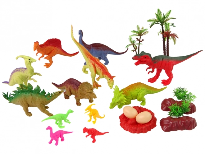 set figurine dinozauri cu accesorii