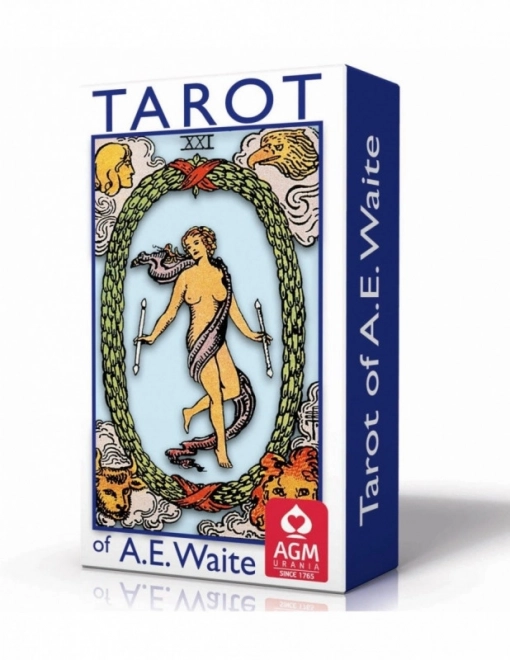 Set cărți tarot WAITE Pocket Blue