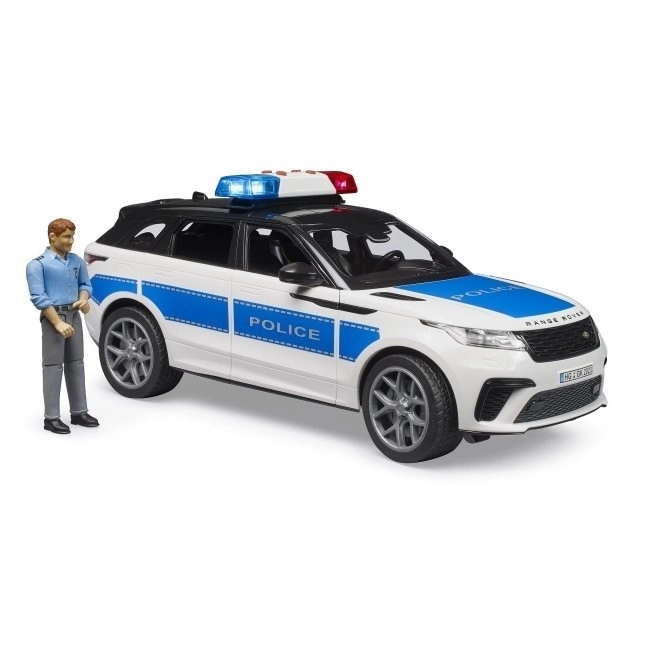 Range Rover Velar Poliție cu figurina Bruder