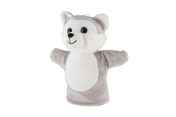 Păpușă-mănușă de pluș cu animale de pădure 24 cm TEDDIES