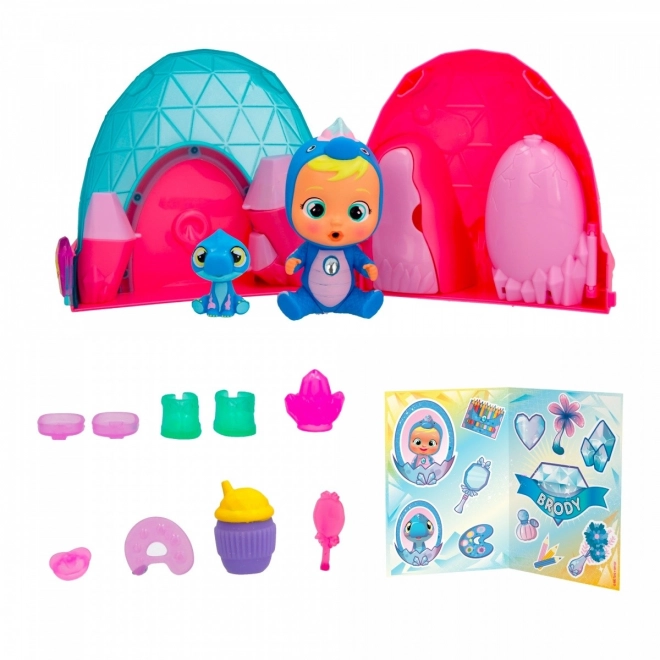 Lalinky Cry Babies Magic Tears Lumea Înghețată Dinozauri