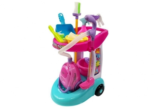 Set curățenie cu aspirator și accesorii