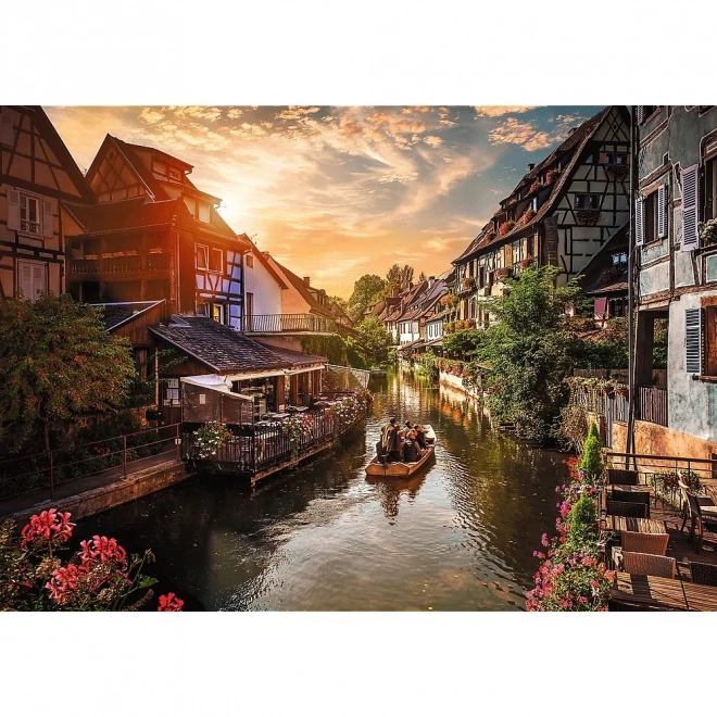 Puzzle 1000 piese - premium plus foto - mică venezia în colmar, franța