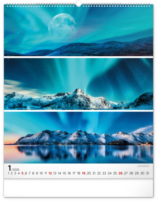 Ianuarie 2025: Aurora Boreală
