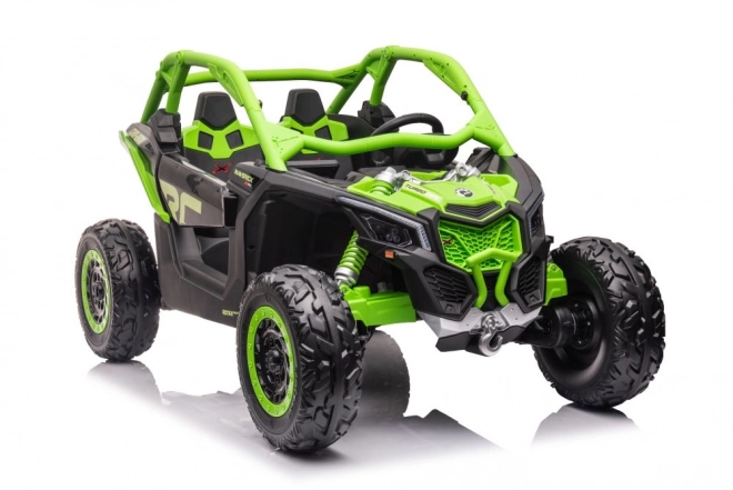 Mașină electrică pentru copii Can-am Buggy RS 4x4 Verde