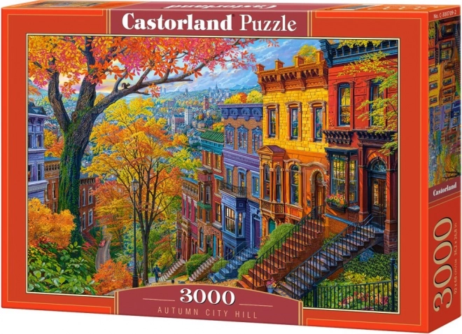 Puzzle Oraș de toamnă 3000 piese