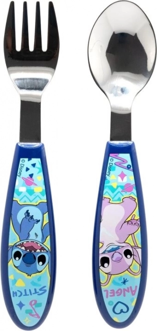 Tacâmuri pentru copii cu motiv Stitch