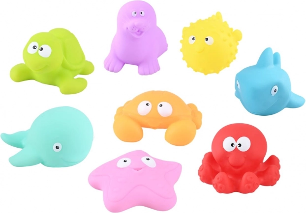 Animăluțe pentru apă – set 4 buc, 8 cm, 2 variante
