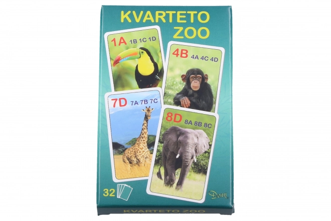 joc de cărți Kvarteto Zoo