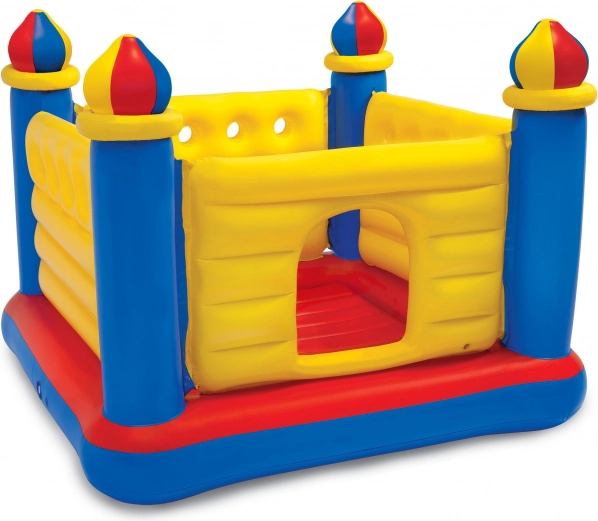 Castel gonflabil pentru sărit pentru copii 174 × 174 × 122 cm INTEX