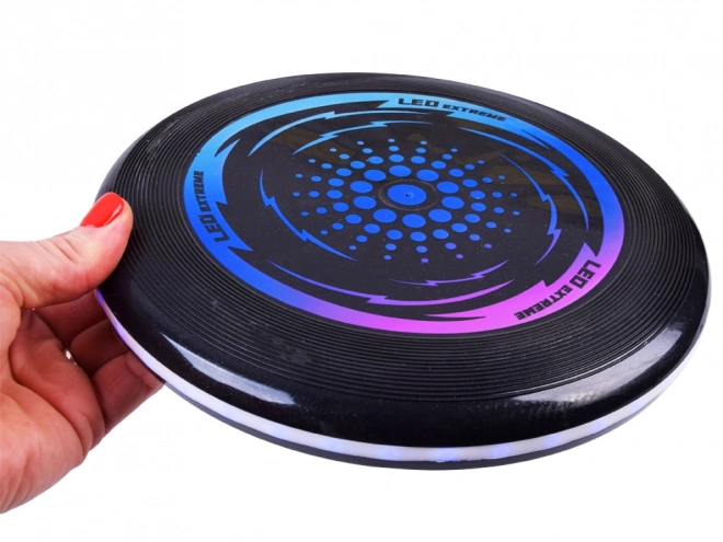 Disc zburător cu LED pentru distracție