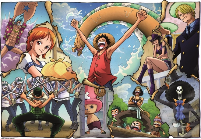 Clementoni puzzle colecția anime: One Piece 500 piese