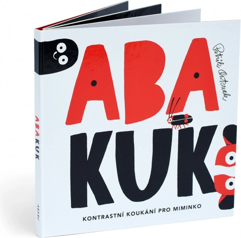 Ababu Leporelo De Contrast Pentru Bebeluși Cu Ilustrații De Patrik Antczak