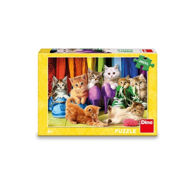 Puzzle Pisici Colorate 300 XL