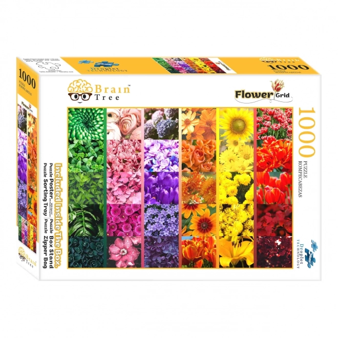 Puzzle Brain Tree cu flori 1000 piese