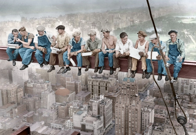 Fotografie iconică din New York