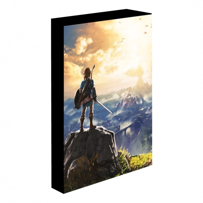 Tablou LED luminos 30x40 cm Zelda