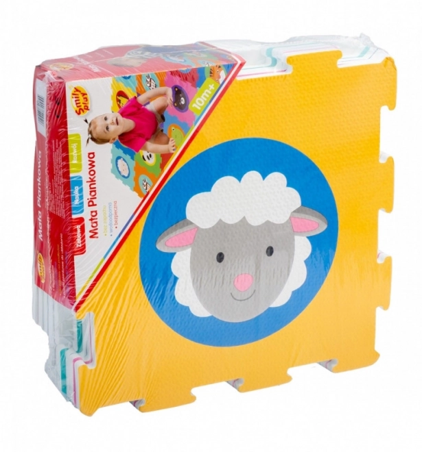Covoraș puzzle din spumă - Animale