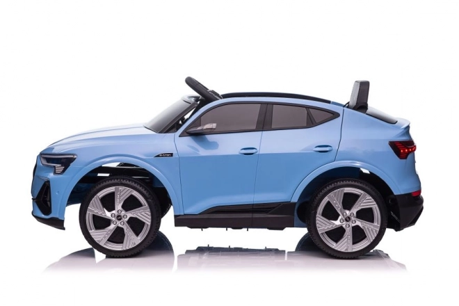 Audi E-Tron Mașină cu baterie albastră QLS-6688