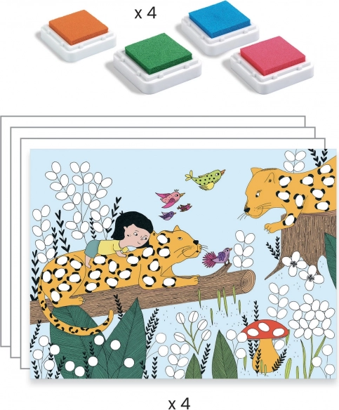 Pictură cu degetele Natura de la DJECO