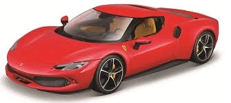 Model Ferrari 296 GTB Roșu de la Bburago