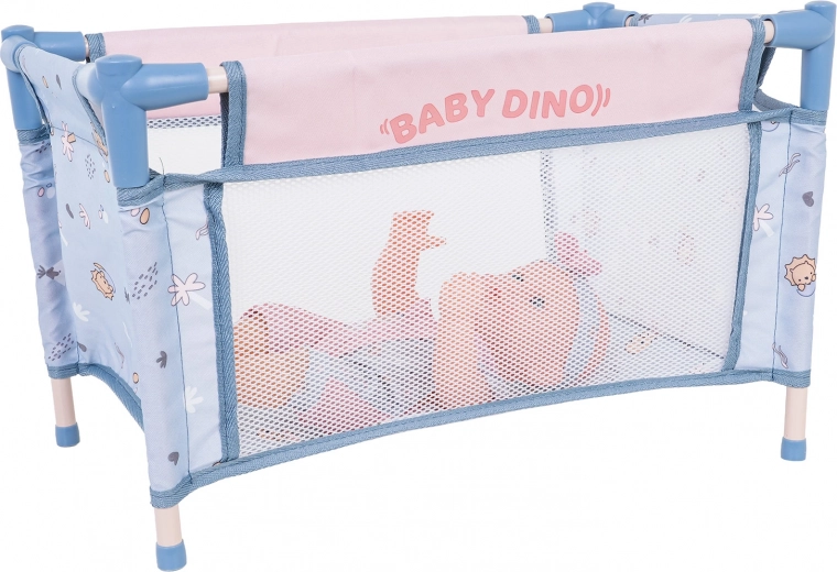 Pătuț de călătorie cu laterale respirabile