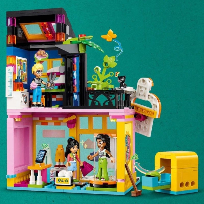 Lego Friends magazin pentru îmbrăcăminte second-hand