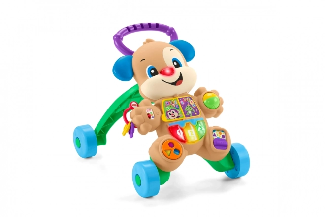 Fisher-Price Râde și învață - Cățeluș de mers