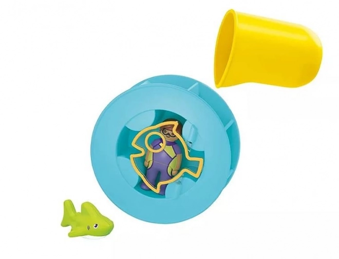 Set cu figurina Junior Aqua - Moara de apă cu rechin mic