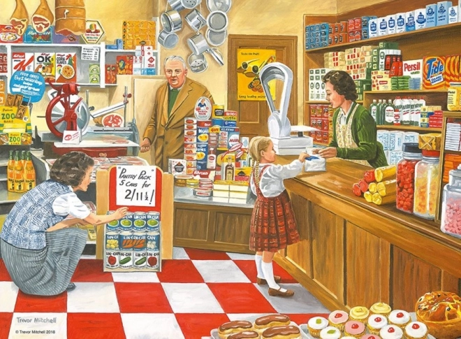 Puzzle Ravensburger Magazin la colțul străzii 100 de piese