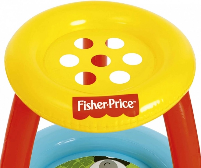 Fisher Price leagăn cu acoperiș și mingi Prietenii Animalelor 89 x 89 x 84 cm