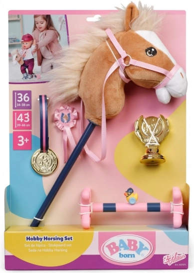Baby Born set pentru hobby horsing pentru păpuși 43 cm