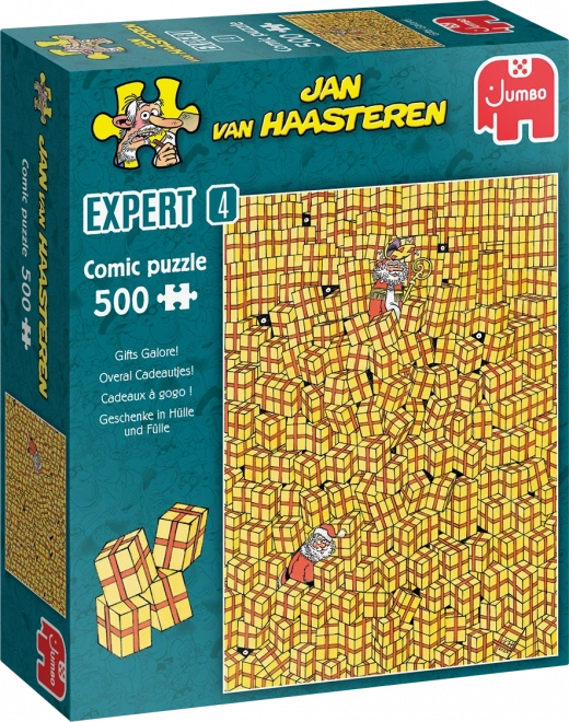 Puzzle cadouri din belșug Jan Van Haasteren 500 piese