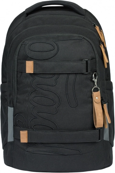 Set Școlar Baagl Skate Max Darkness: Rucsac, Penar și Săculeț