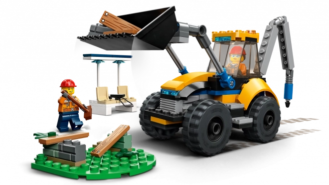 LEGO® City 60385 Excavator cu lopată