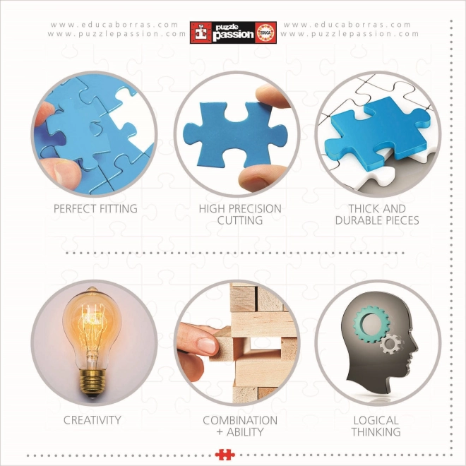 Puzzle Educa Torres del Paine, Patagonia 1000 piese