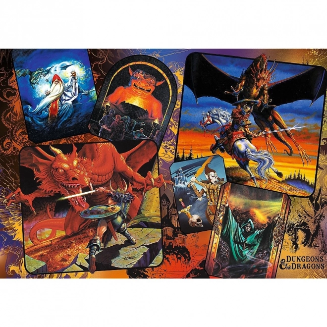 Puzzle 1000 piese Începuturile Dungeons & Dragons