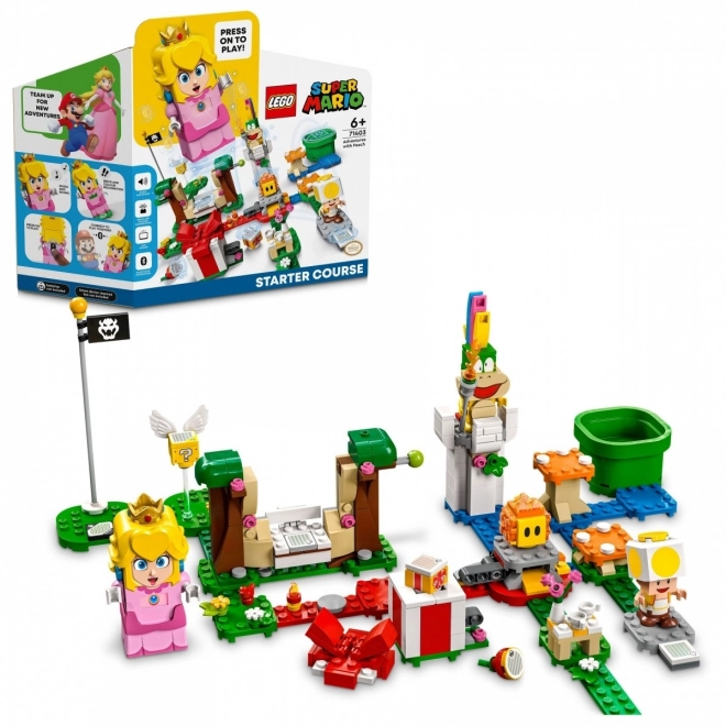 Set de început Aventuri cu Peach LEGO Super Mario