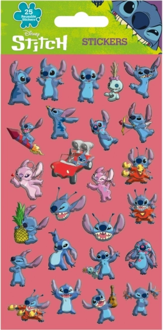 Abțibilduri 3D Lilo și Stitch