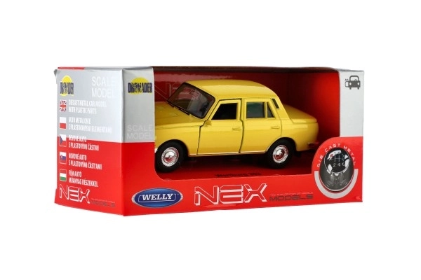 Auto Welly Wartburg 353 Metalic și Plastic 12cm