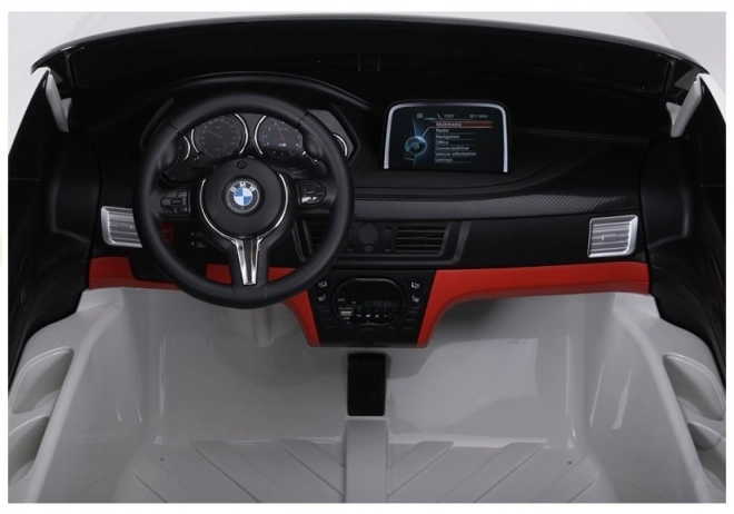 Mașină electrică pentru copii BMW X6M Albă