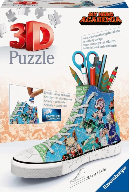 Puzzle 3D Adidaș Ravensburger My Hero Academia