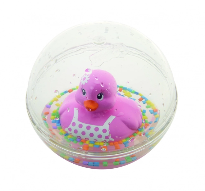 Jucărie de apă Fisher Price Rața în mingea de apă