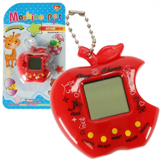 jucărie electronica Tamagotchi forma măr roșu