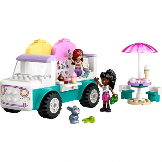 Furgoneta cu înghețată din Heartlake LEGO Friends