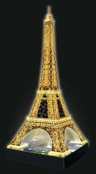 Puzzle 3D Turnul Eiffel Noaptea 216 Piese