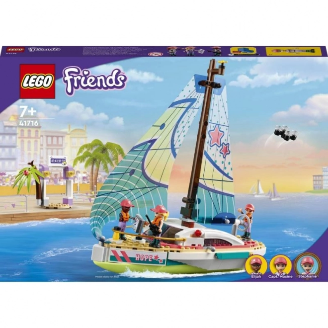 Stephanie și aventuri cu iahtul LEGO Friends
