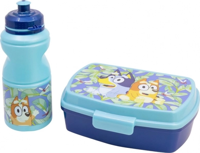 set de masă pentru copii 2 în 1 cu motivul BLUEY