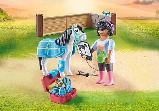 Set figurină hipoterapeut Playmobil Horses